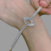 Chain Bracelet All-match Female Sparkling Rhinestone Party Pull Bracelet Chain Bracelet All-match Female Sparkling Rhinestone Party Pull Bracelet CHAIN BRACELET ALL-MATCH FEMALE SPARKLING RHINESTONE PARTY PULL BRACELET - Image 2