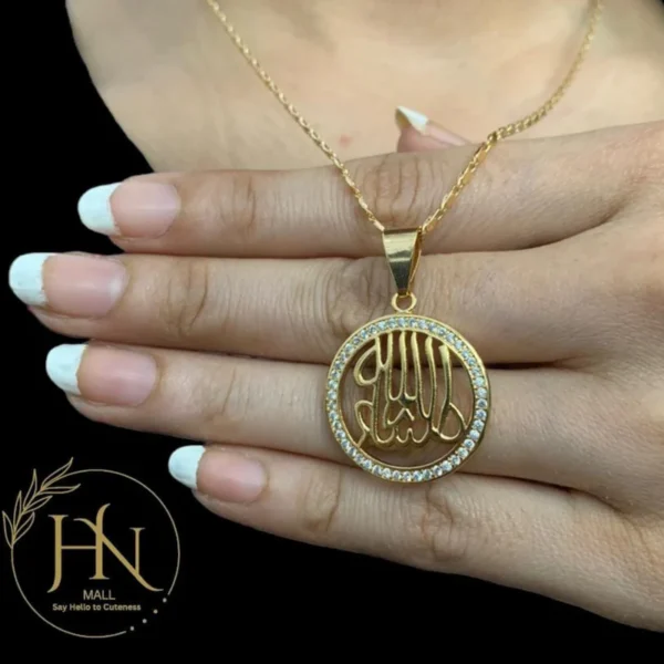 GOLD PLATED PENDANT WITH ZIRCONS1