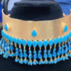 C27 INSIA HYDERABADI JADAVI LACHA IN TURQUOISE ( READY TO SHIP )1 - Image 6