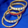 4PCS JEWELRY GOLDAND MIXCOL OR BANGLES DESIGN - Image 5