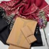 Beautiful New Winter Arrival 2024/25 – Branded 3-Piece Marina Dhanak Dress with Embroidered Shirt, Printed Shawl & Trouser - Image 2