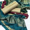Winter Pashmina Dress Collection – Soft 72 Grade Pashmina Shawl with Simple Shirt & Trouser Set (3-Piece Full Suit) - Image 3